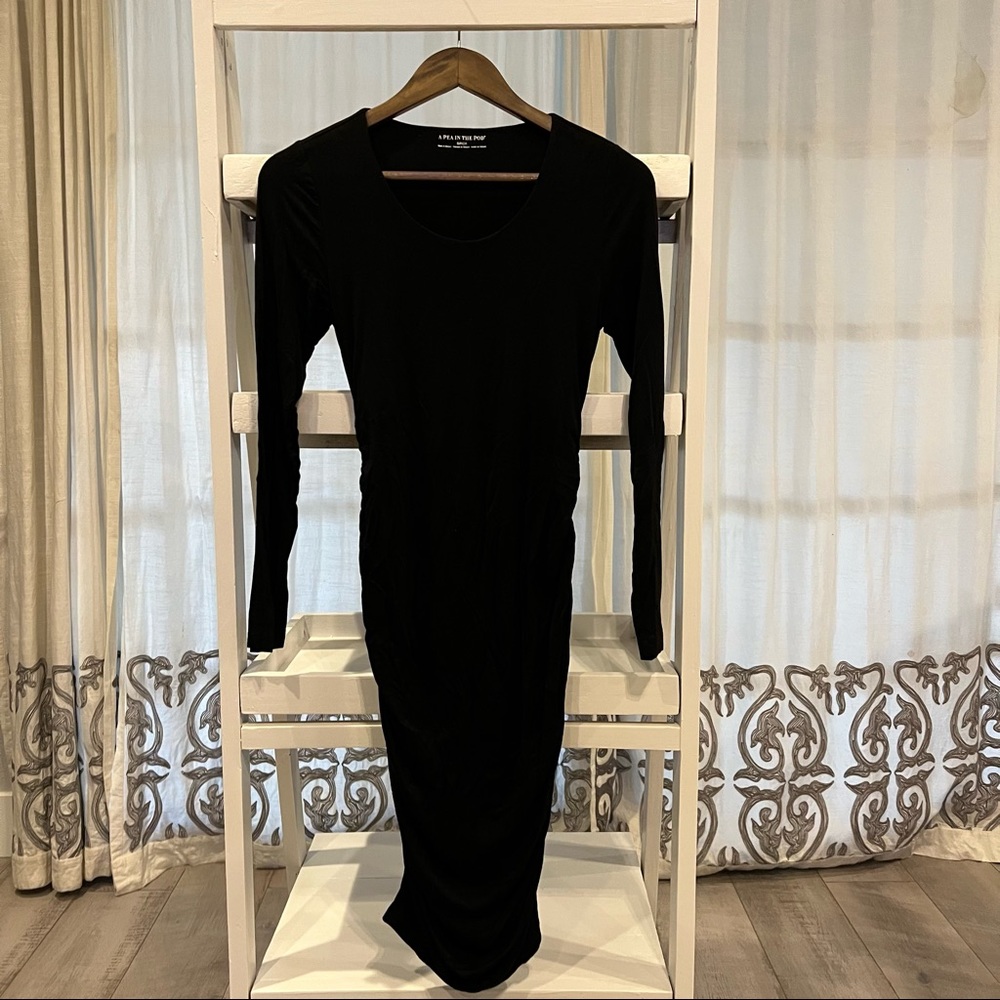 Black Maternity Dress Size 6